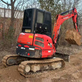 Sử dụng VIO35 Mini Excavator 3,5 tấn Thời gian làm việc thấp Lịch sử dịch vụ đầy đủ