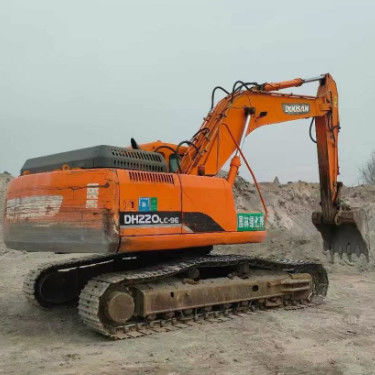 Chất lượng sử dụng Doosan DH220-9E 22Ton Excavator Full Service Lịch sử khai thác mỏ Xây dựng Di chuyển đất