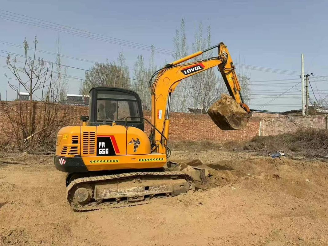 Sử dụng Lovol 65E Mini Excavator 6,5 Tons Low Hours Full Service Xây dựng cảnh quan