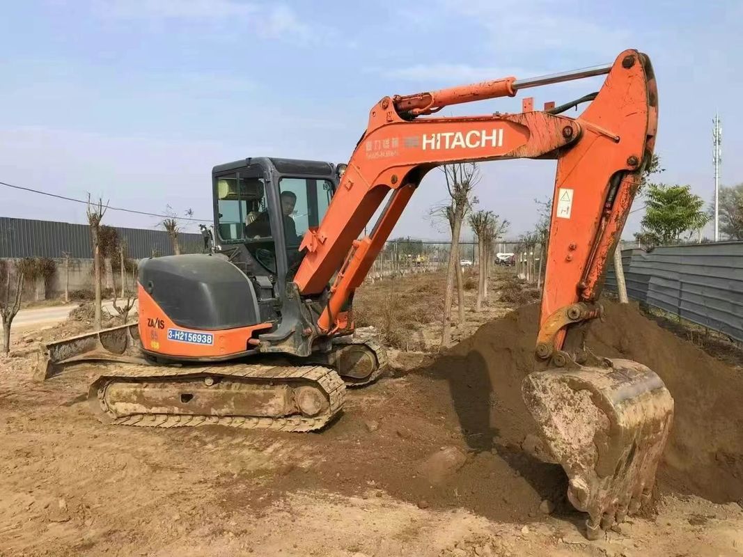 Sử dụng Hitachi ZX60-3F Mini Excavator 6 Ton Low Hours Full Service Xây dựng cảnh quan