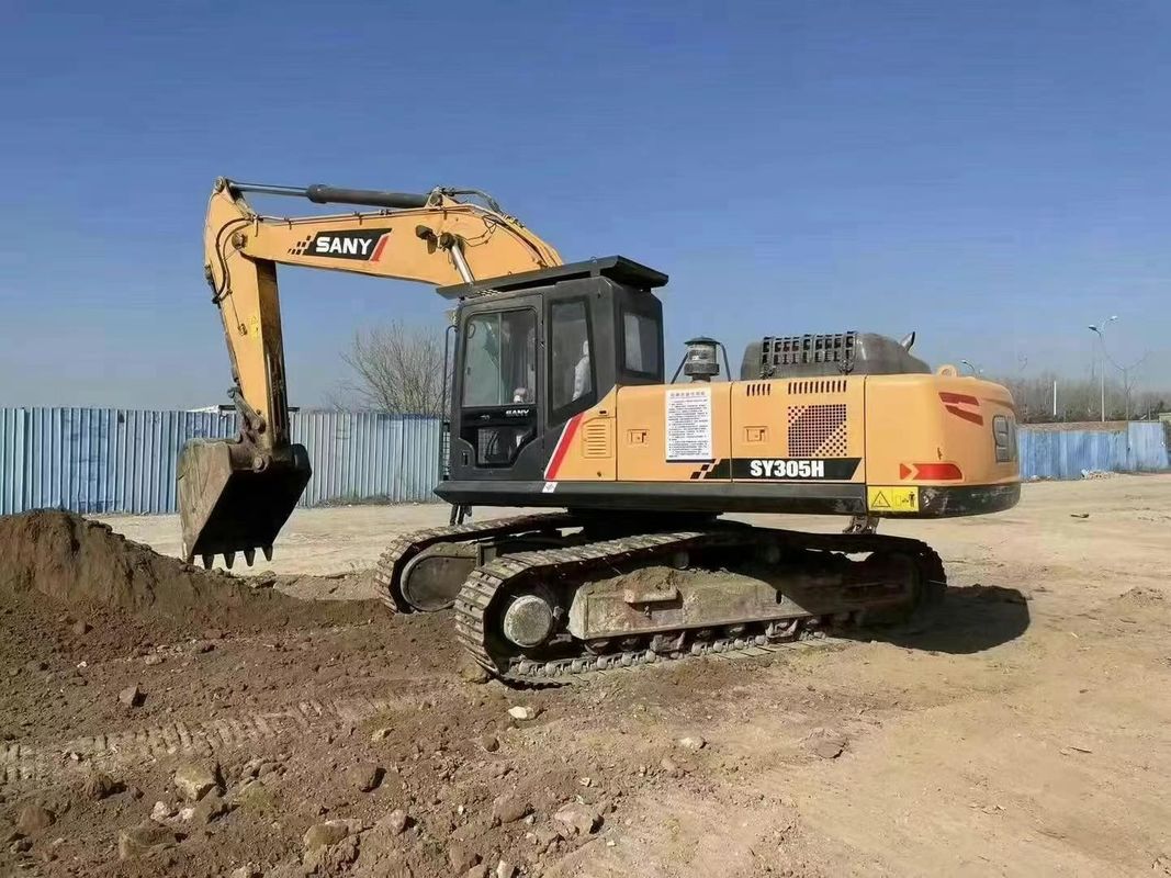 Sử dụng SANY 305H Excavator 30 5 Tons Capacity Service History Khoáng sản Xây dựng Di chuyển đất
