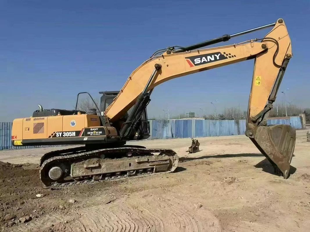 Sử dụng SANY 305H Excavator 30 5 Tons Capacity Service History Khoáng sản Xây dựng Di chuyển đất