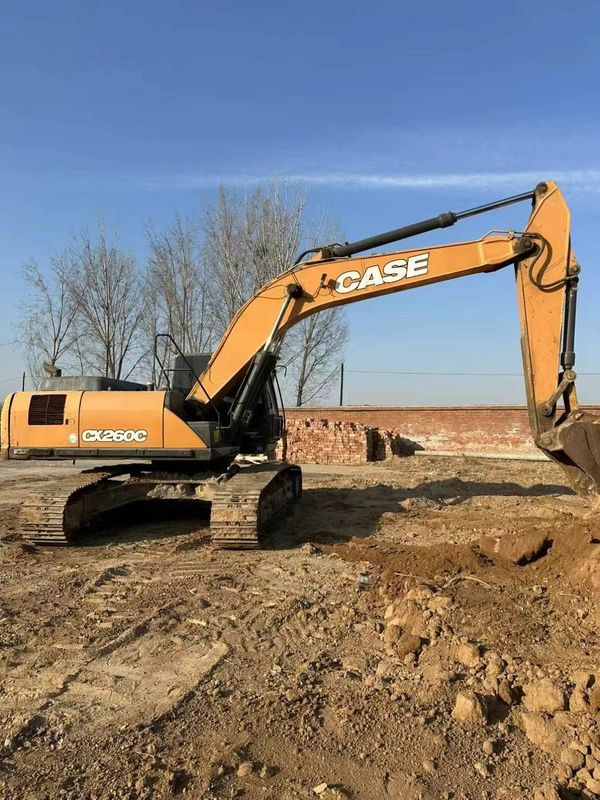 Được sử dụng 2019 Case CX260C Excavator 26 Ton Capacity Full Service Khoáng sản Xây dựng Di chuyển đất