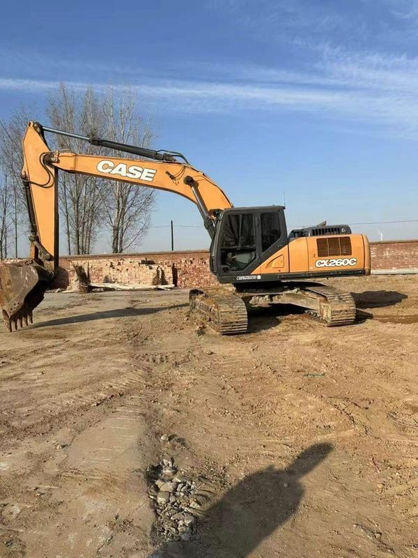 Được sử dụng 2019 Case CX260C Excavator 26 Ton Capacity Full Service Khoáng sản Xây dựng Di chuyển đất