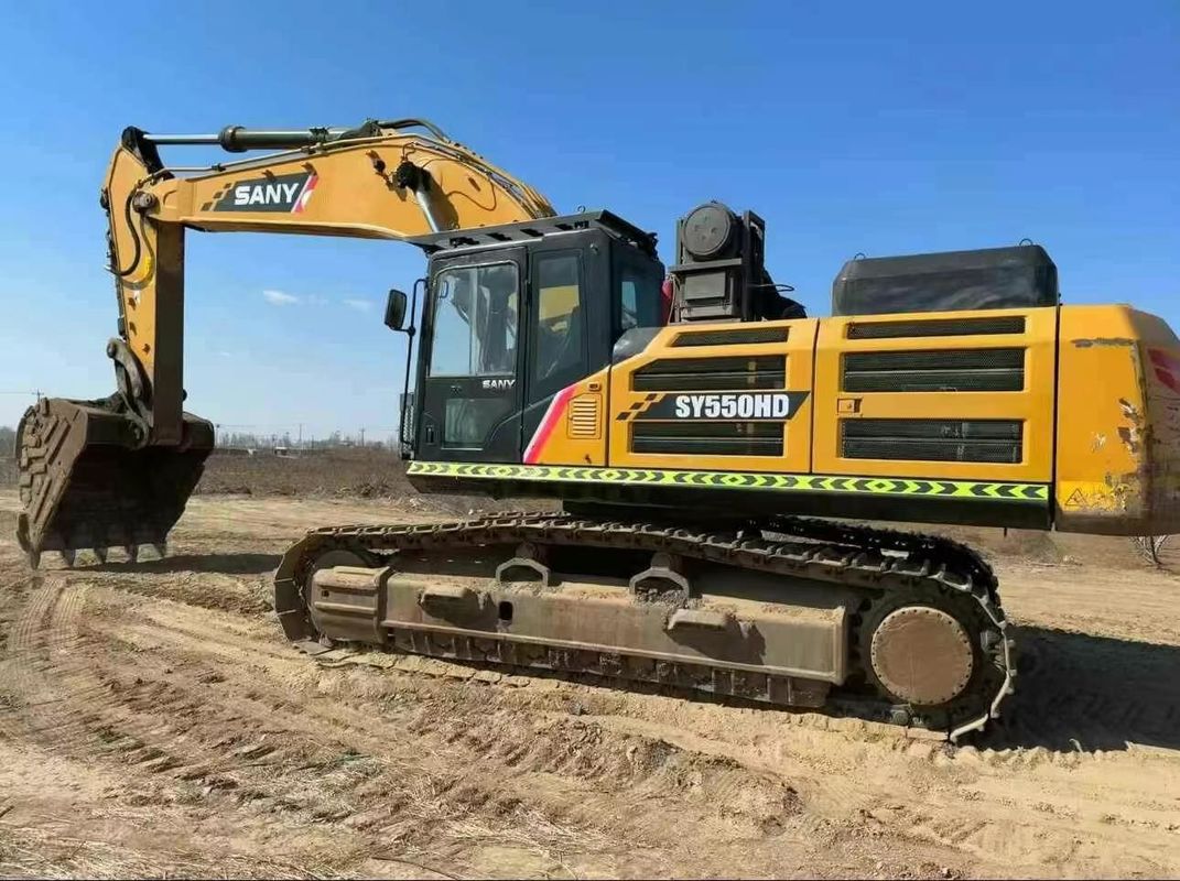 Máy đào 55 tấn 2020 SANY SY550HD đã sử dụng với hiệu suất được chứng nhận ISO CE đầy đủ