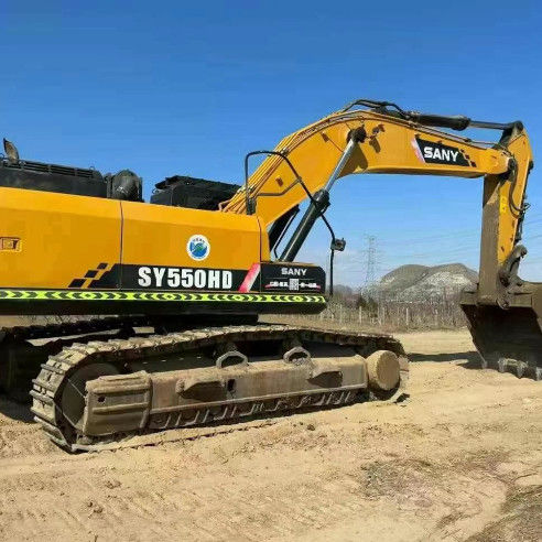 Máy đào 55 tấn 2020 SANY SY550HD đã sử dụng với hiệu suất được chứng nhận ISO CE đầy đủ