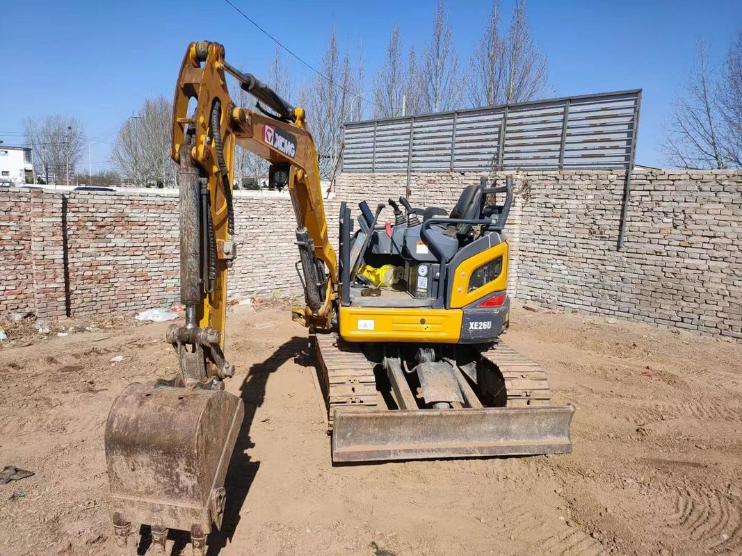 XCMG XE26U Mini Excavator 2022 được sử dụng 2.6T Được bảo trì tốt CE ISO tiện ích cảnh quan