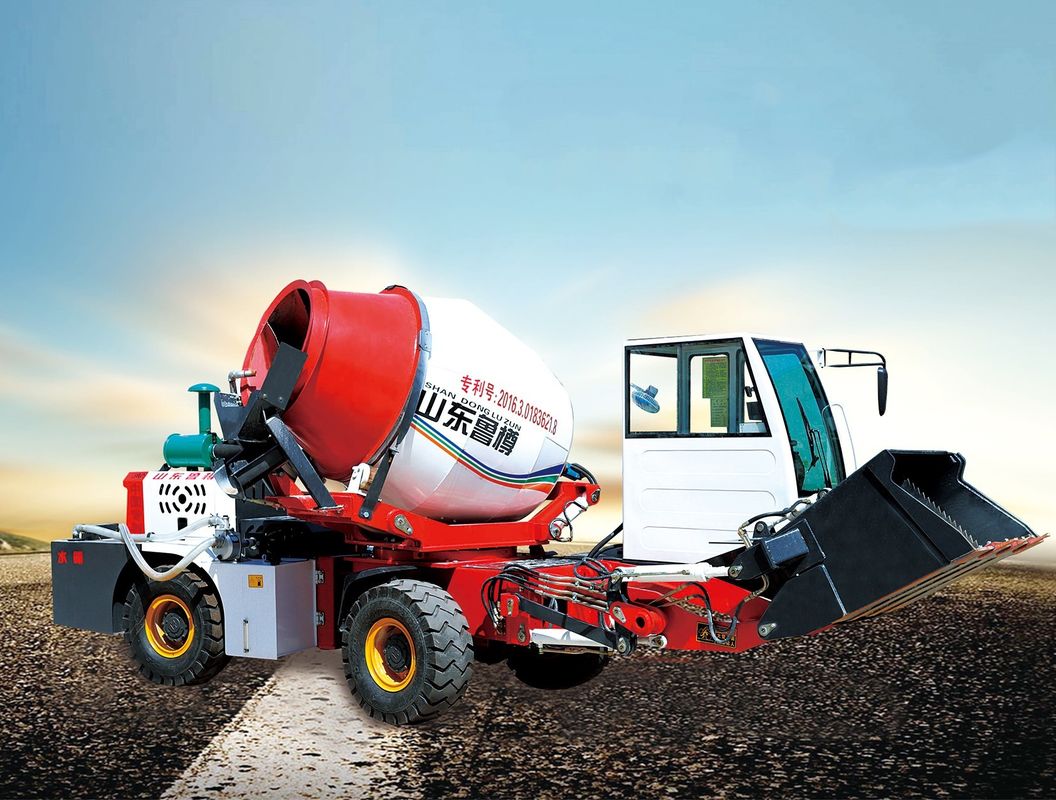Luzun 8m3 sẵn sàng trộn máy trộn bê tông xe tải động cơ diesel hiệu suất chứng nhận CE ISO