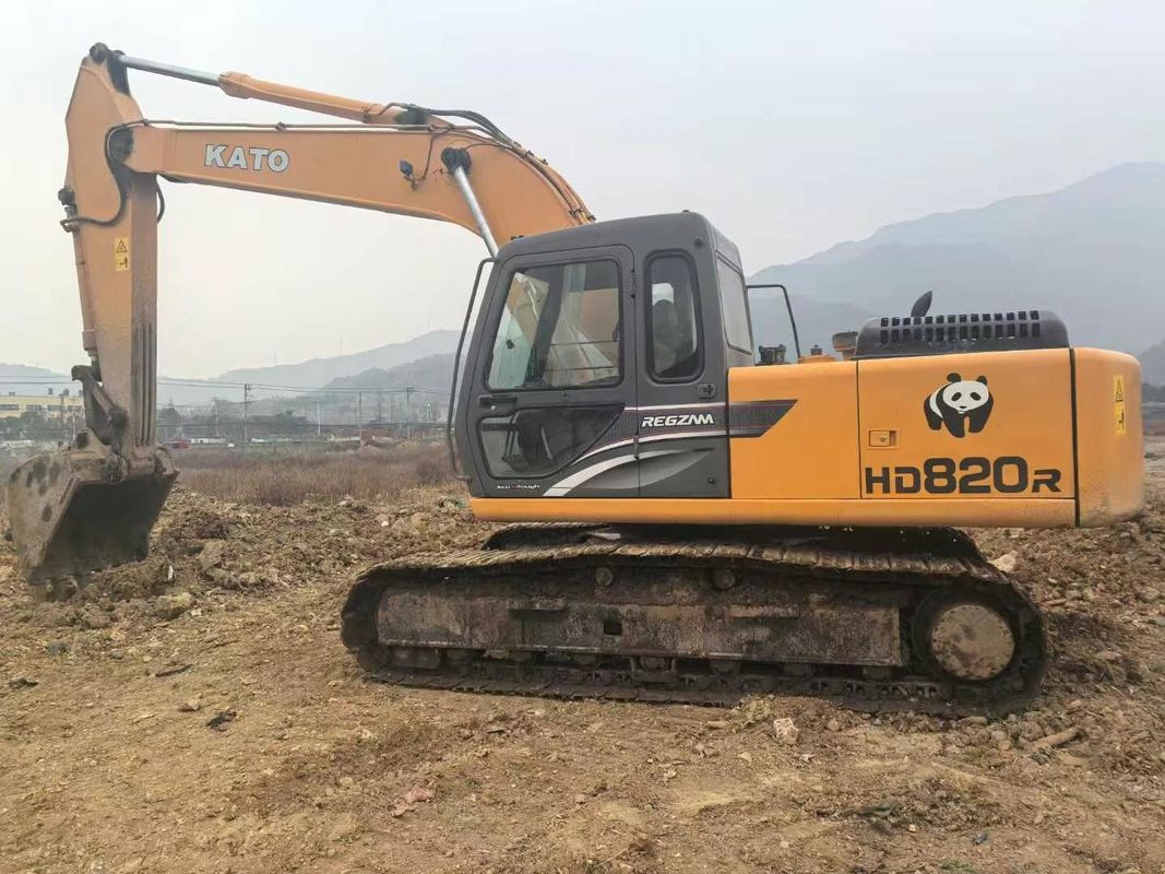 Kato HD820R Mini Excavator sử dụng 8 tấn Capacity Full Service CE ISO Landscape Utility