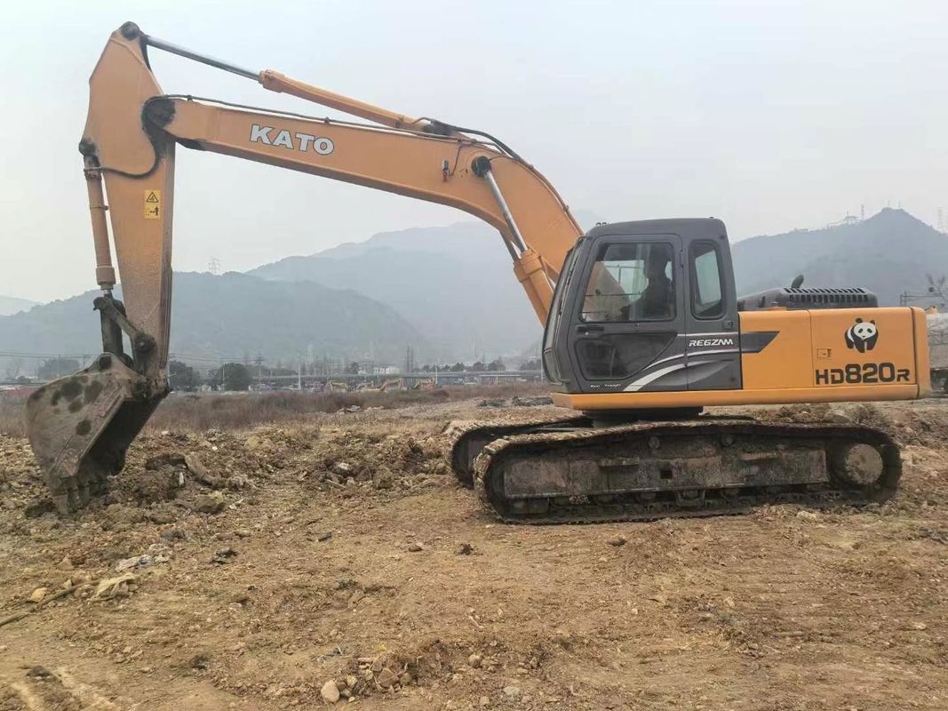 Kato HD820R Mini Excavator sử dụng 8 tấn Capacity Full Service CE ISO Landscape Utility