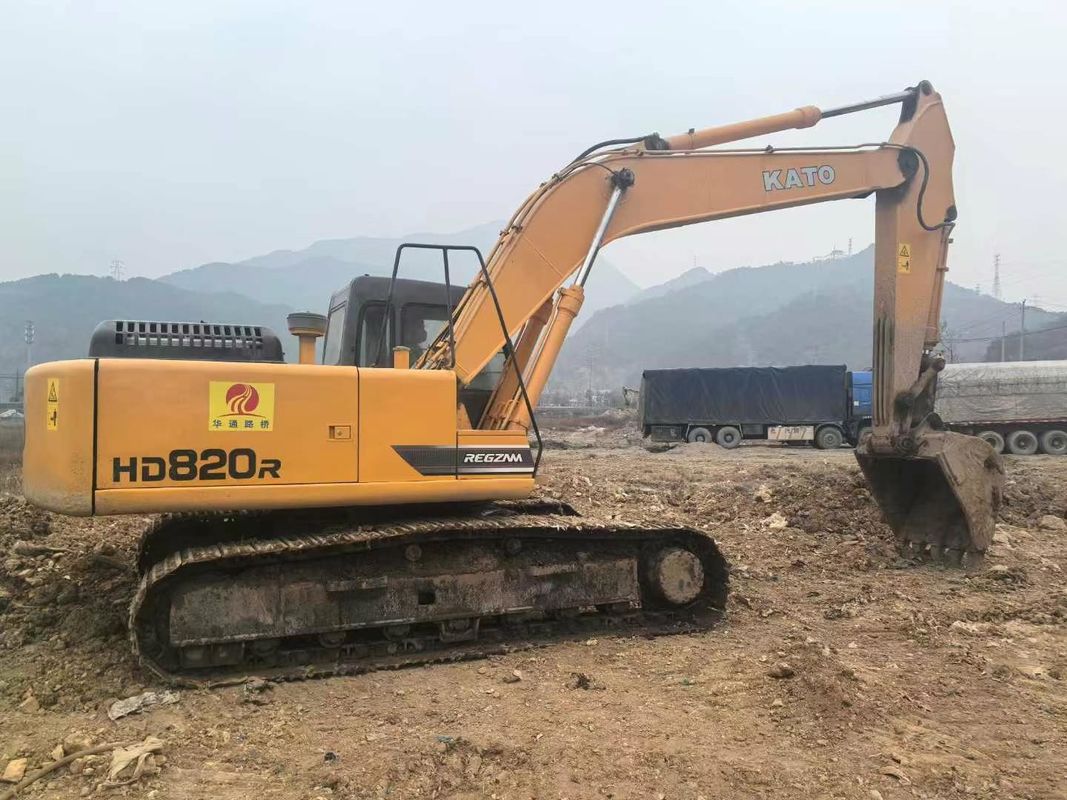 Kato HD820R Mini Excavator sử dụng 8 tấn Capacity Full Service CE ISO Landscape Utility
