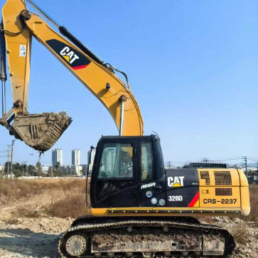 320D Excavator đã qua sử dụng 20 Tons Capacity Full Service History CE ISO chứng nhận