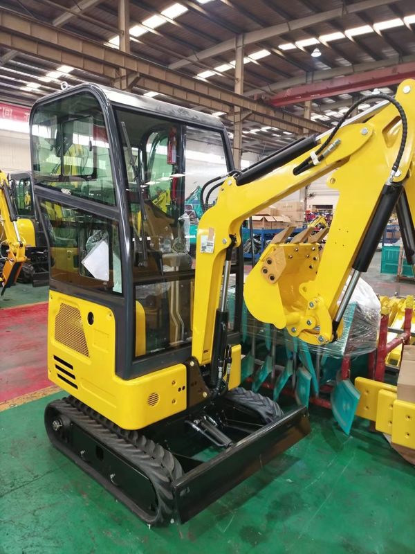 R327 1.5T Mini Excavator CE ISO được chứng nhận 1 năm Bảo hành Khu vườn Công nghiệp xây dựng