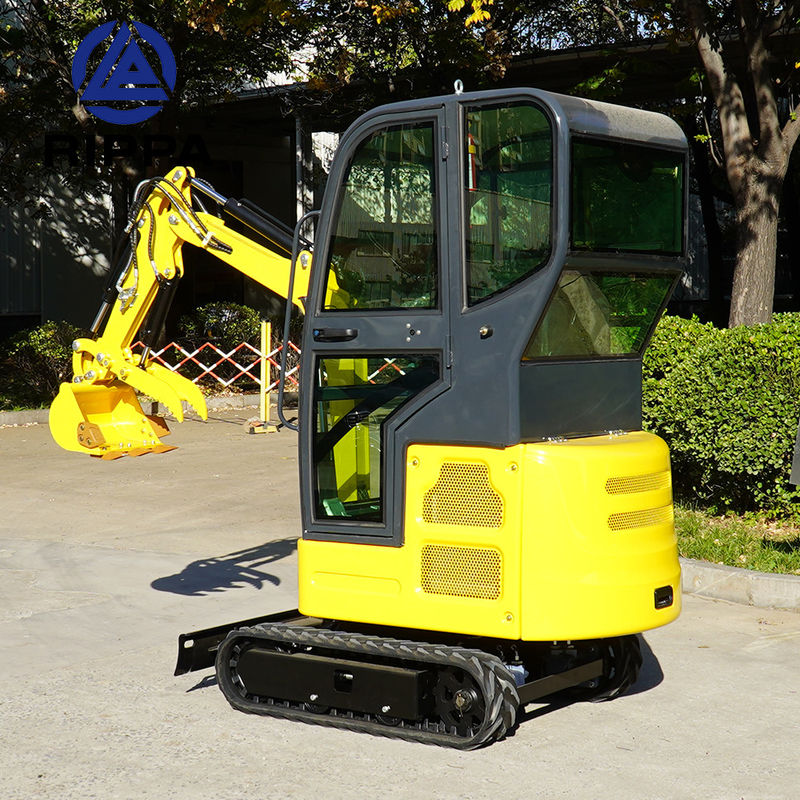 R327 1.5T Mini Excavator CE ISO được chứng nhận 1 năm Bảo hành Khu vườn Công nghiệp xây dựng