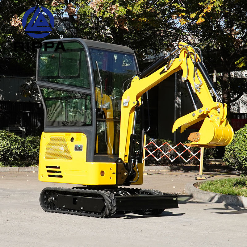 R327 1.5T Mini Excavator CE ISO được chứng nhận 1 năm Bảo hành Khu vườn Công nghiệp xây dựng