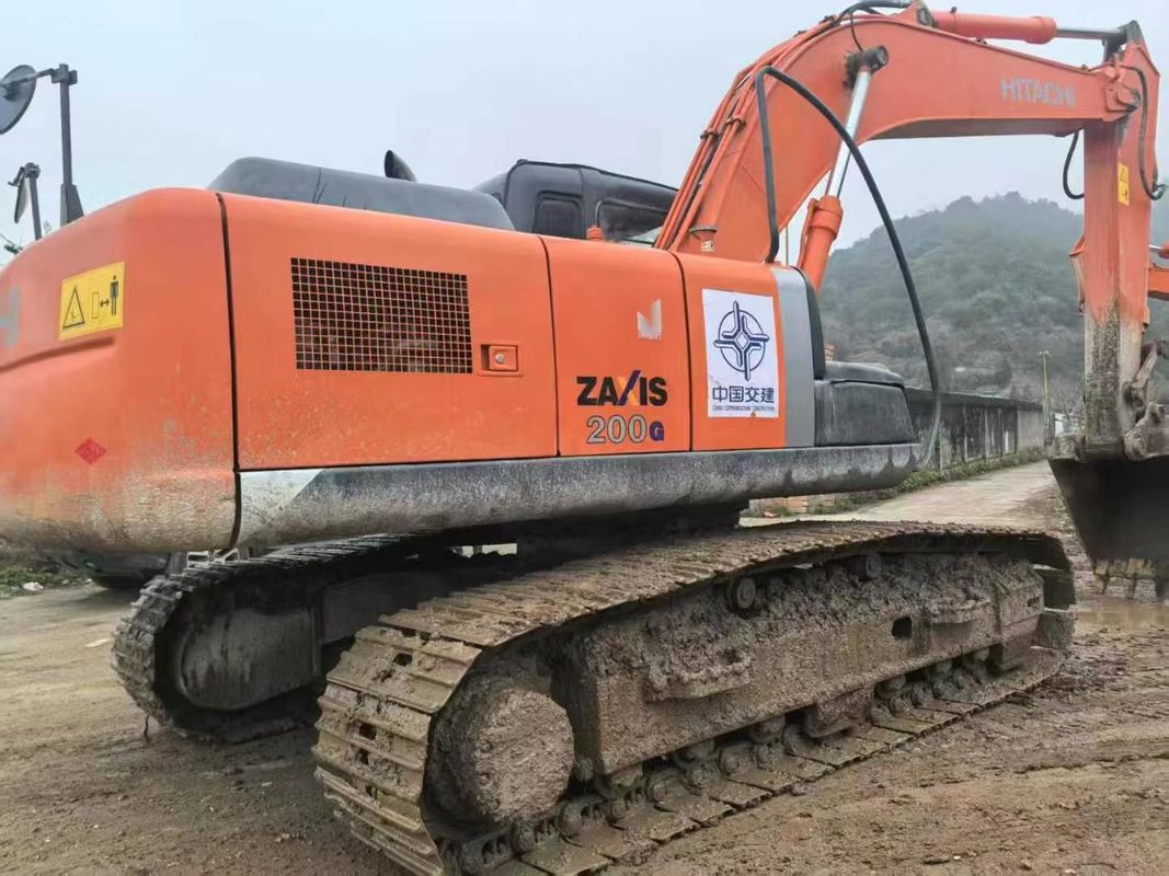 Sử dụng Hitachi ZAXIS 200-3G Excavator 20 Tons Capacity cho khai thác mỏ Xây dựng Di chuyển đất