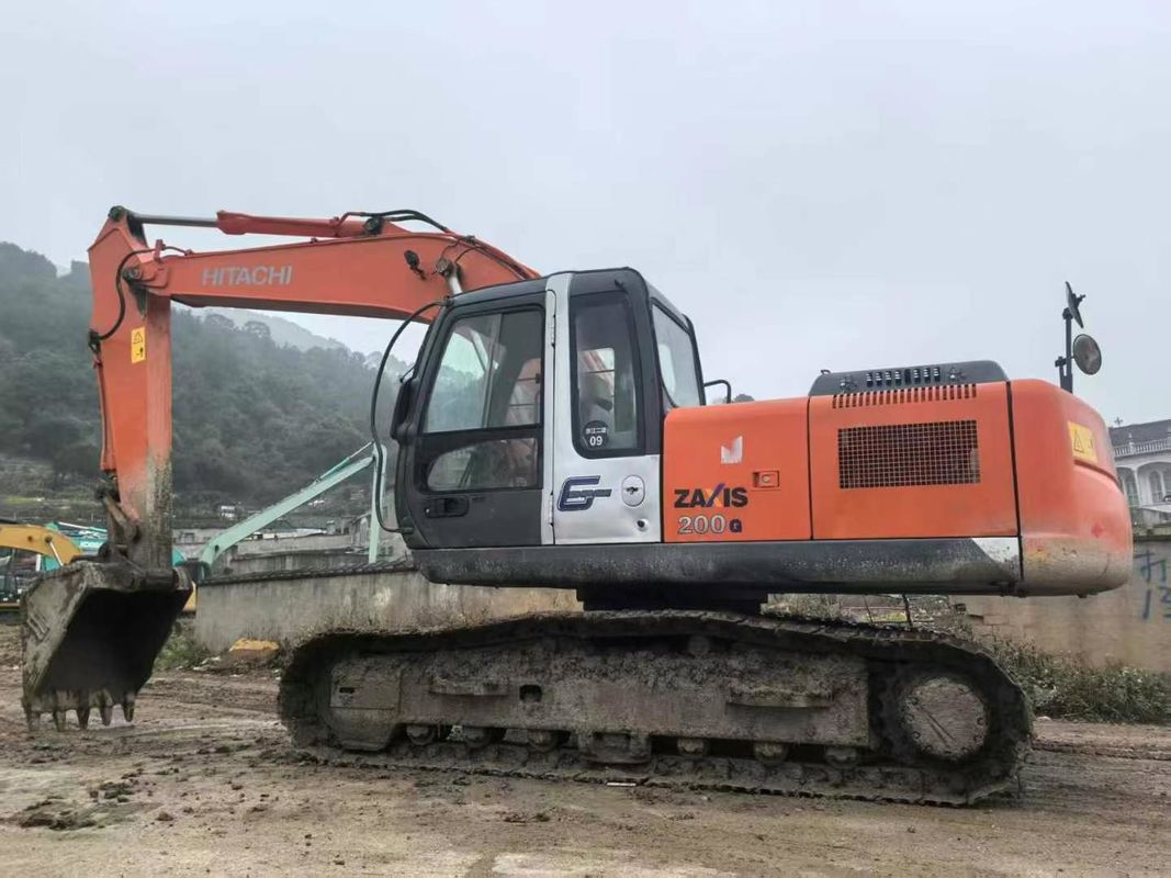 Sử dụng Hitachi ZAXIS 200-3G Excavator 20 Tons Capacity cho khai thác mỏ Xây dựng Di chuyển đất