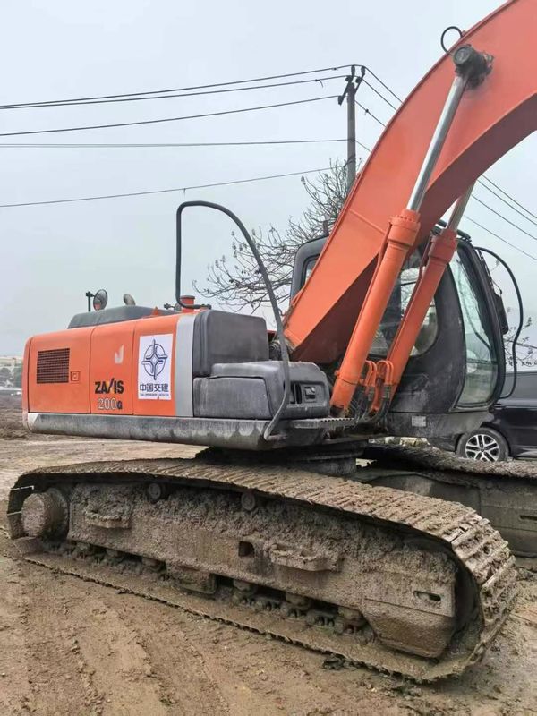 Sử dụng Hitachi ZAXIS 200-3G Excavator 20 Tons Capacity cho khai thác mỏ Xây dựng Di chuyển đất