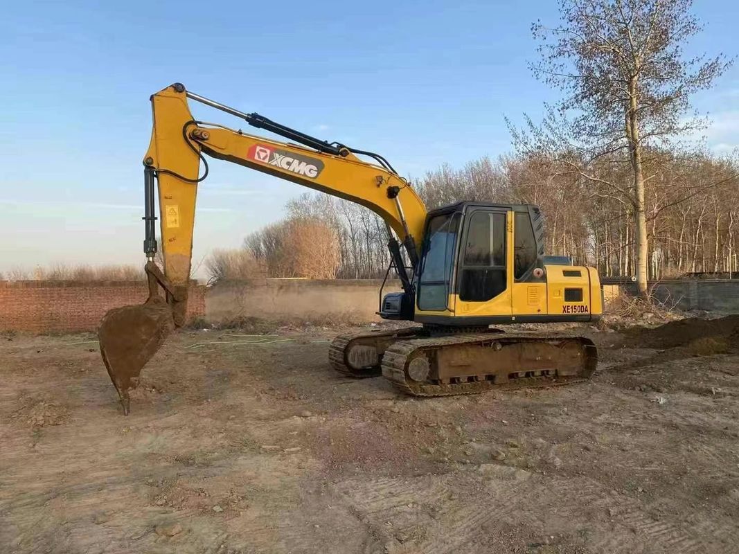XCMG XE150DA Excavator 15 Ton Heavy Duty Machine cho xây dựng khai thác mỏ Di chuyển đất