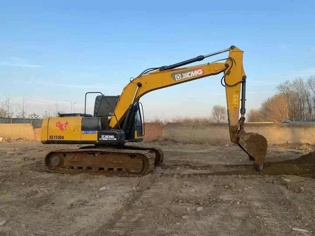 XCMG XE150DA Excavator 15 Ton Heavy Duty Machine cho xây dựng khai thác mỏ Di chuyển đất