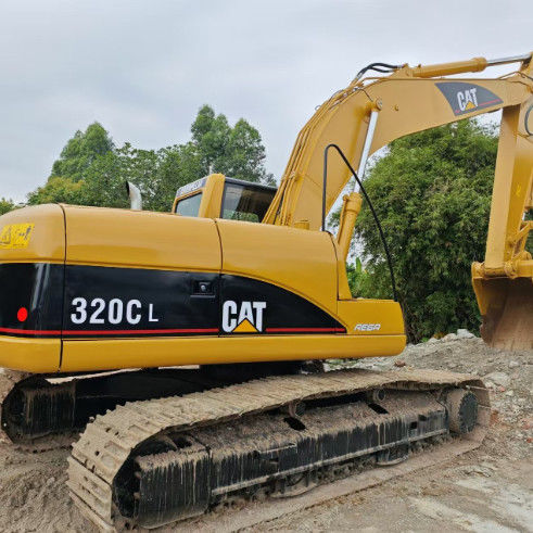 Máy đào CAT 320C L đã sử dụng 5-5km/h Tốc độ di chuyển 6-4L Hiệu suất động cơ