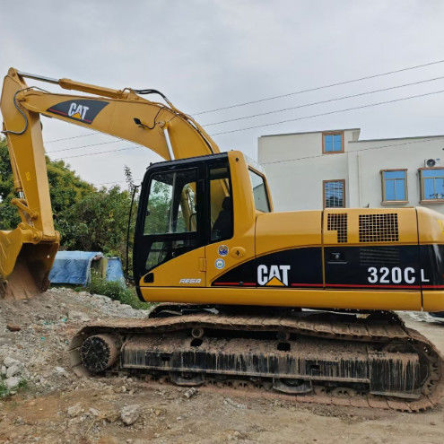 Máy đào CAT 320C L đã sử dụng 5-5km/h Tốc độ di chuyển 6-4L Hiệu suất động cơ