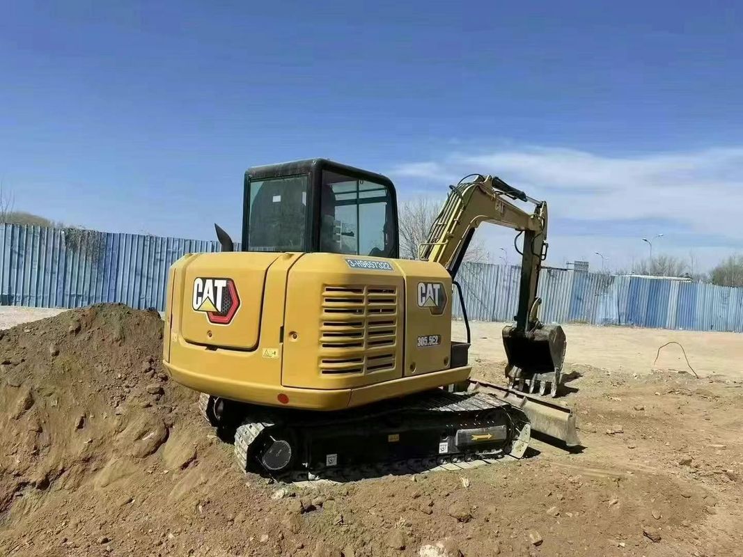 Máy đào mini CAT 305 đã qua sử dụng Thời gian làm việc thấp Được xác minh 1 năm Bảo hành CE được chứng nhận đáng tin cậy