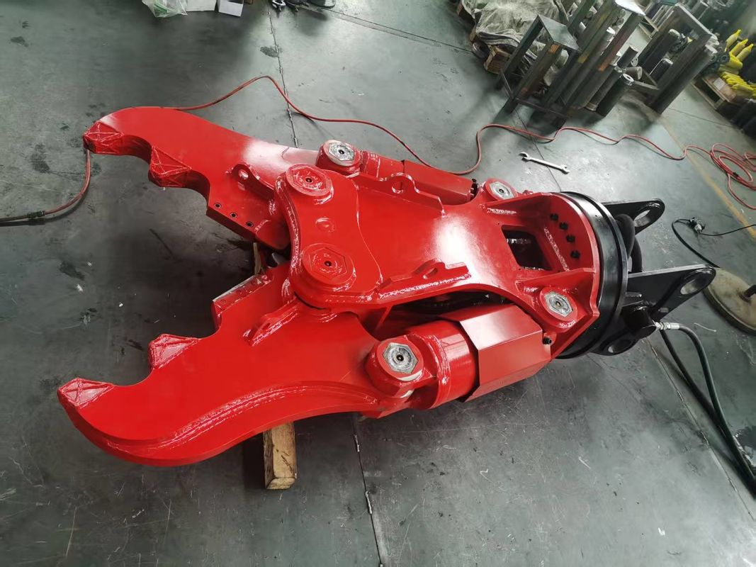 Tùy chỉnh công suất nặng 08A Cây cắt thủy lực cho máy đào 10-15 tấn cắt ống bê tông