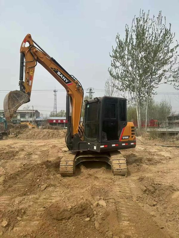Sany 60C máy đào cũ Thời gian làm việc thấp Tình trạng tốt Giá cạnh tranh Sẵn sàng xuất khẩu