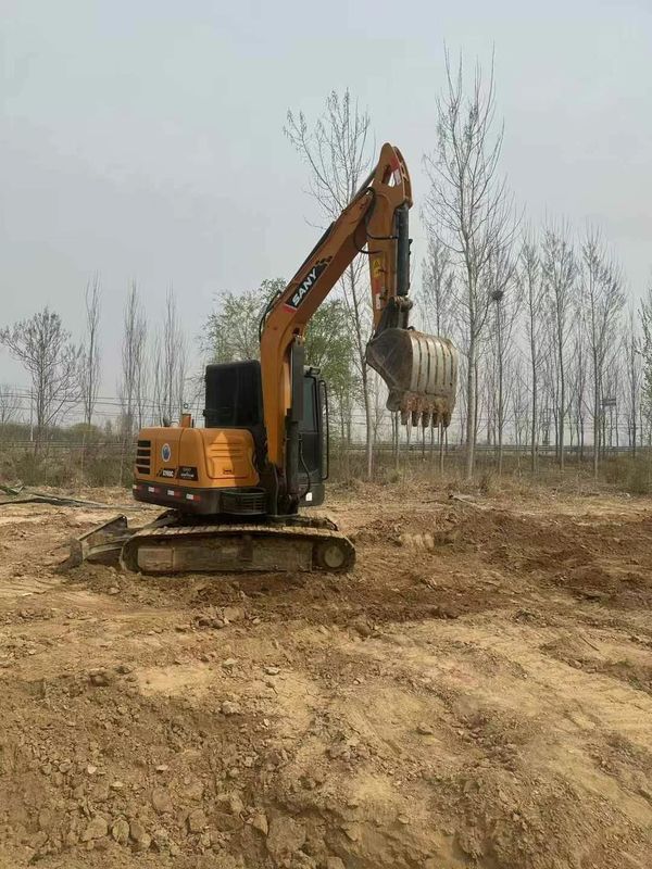 Sany 60C máy đào cũ Thời gian làm việc thấp Tình trạng tốt Giá cạnh tranh Sẵn sàng xuất khẩu