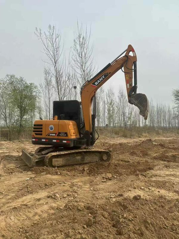 Sany 60C máy đào cũ Thời gian làm việc thấp Tình trạng tốt Giá cạnh tranh Sẵn sàng xuất khẩu