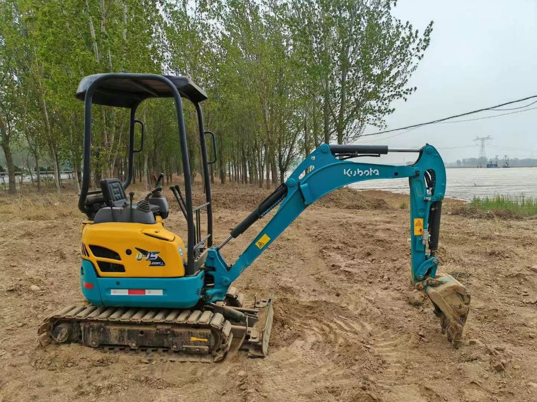 Máy xúc mini Kubota U15 đã qua sử dụng, thiết bị đào đất đã qua sử dụng, sẵn sàng làm việc