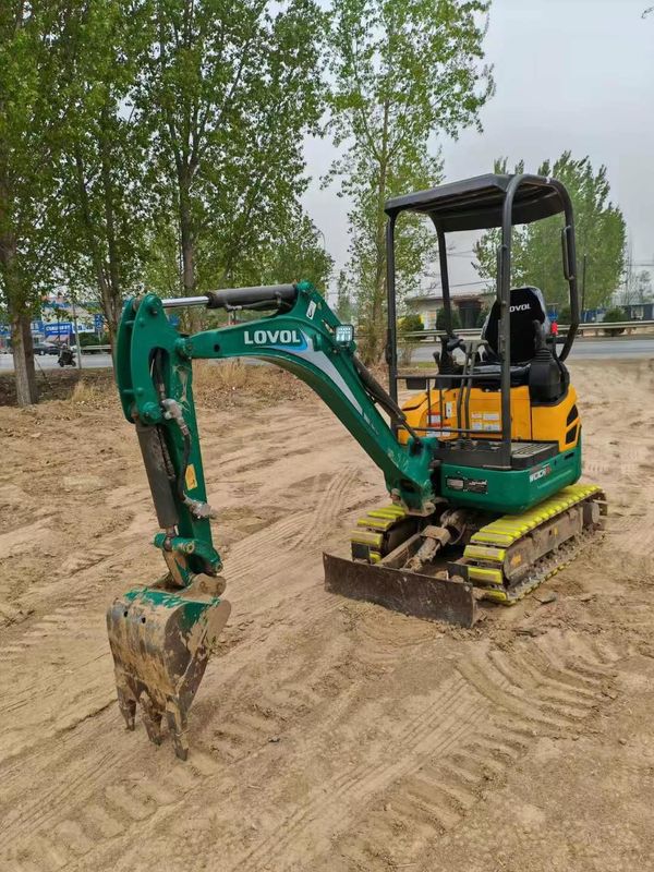 Tin cậy sử dụng Lovol FR18E2-U Mini Excavator Tình trạng tốt cho công việc xây dựng