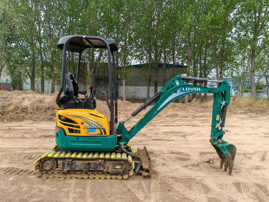 Tin cậy sử dụng Lovol FR18E2-U Mini Excavator Tình trạng tốt cho công việc xây dựng