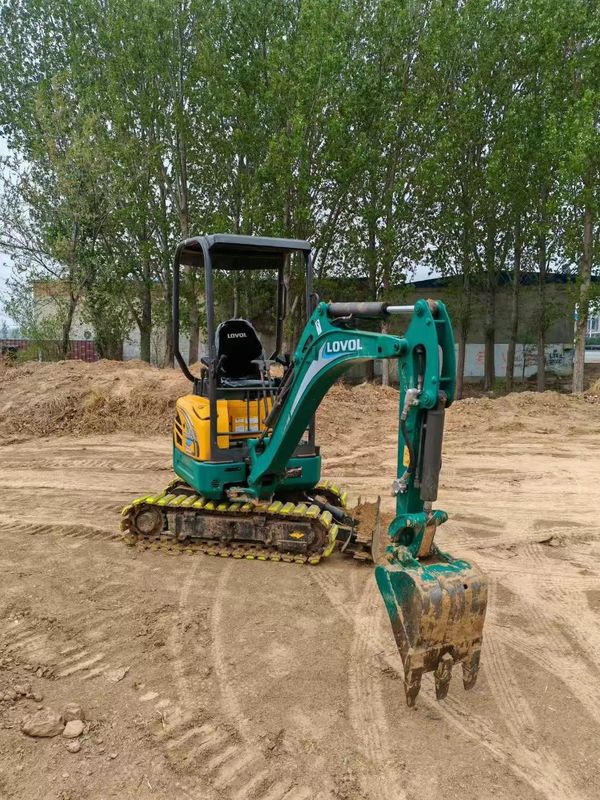 Tin cậy sử dụng Lovol FR18E2-U Mini Excavator Tình trạng tốt cho công việc xây dựng