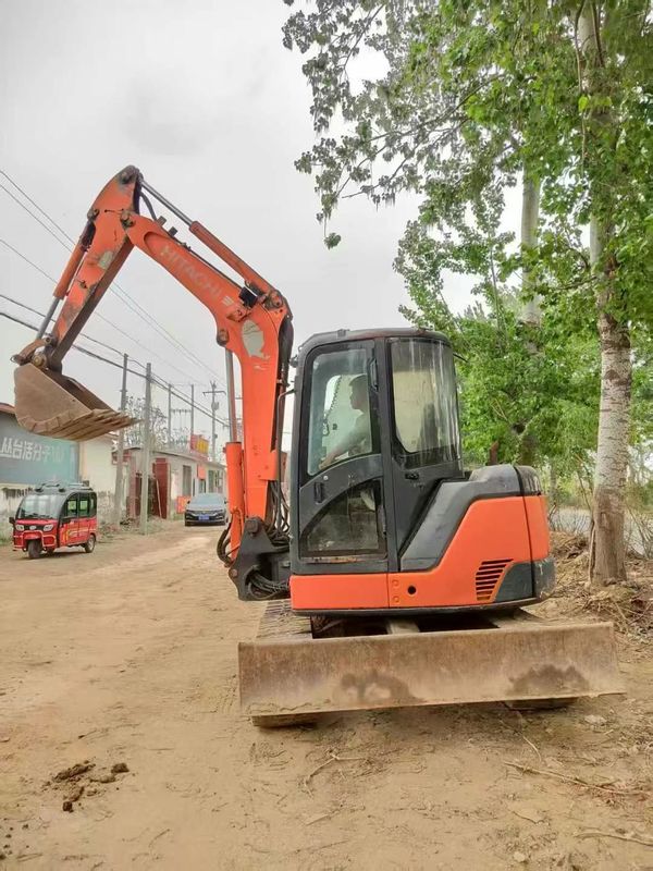 Hitachi ZX75-US Excavator 7.5 Ton Mini Digger Máy xây dựng sẵn sàng làm việc
