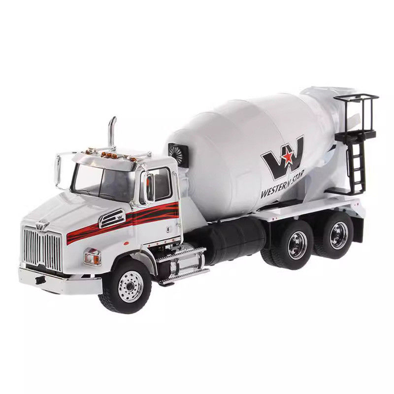 Xe trộn bê tông Western Star DM 1/50 Mô hình xe vận chuyển xi măng đúc khuôn