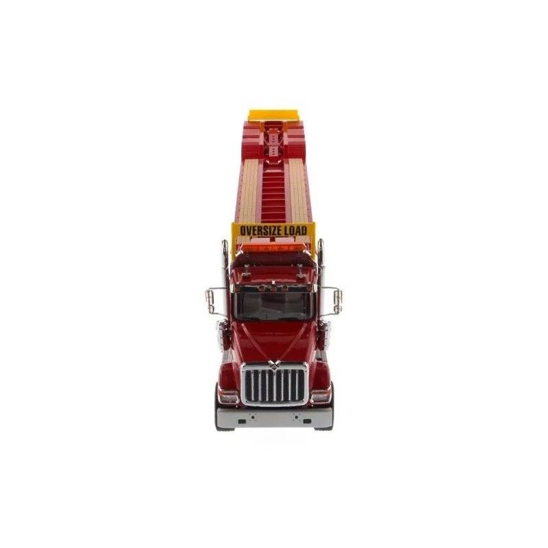 Diecast Masters International Flatbed Truck DM TRAILER Đầu container hợp kim Mô hình 71016 1:50 Scale
