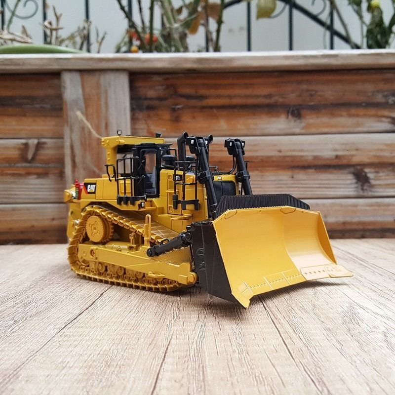DM 1/50 D10T2 Đường đua Bulldozer Diecast Model Xe xây dựng 85532C