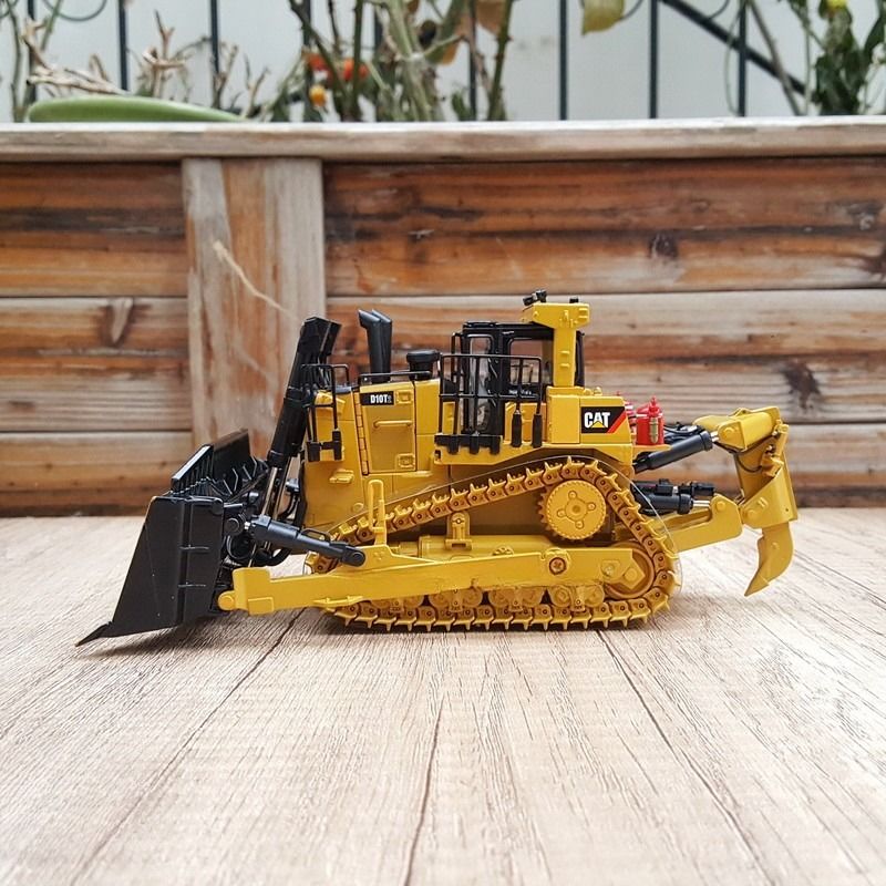 DM 1/50 D10T2 Đường đua Bulldozer Diecast Model Xe xây dựng 85532C