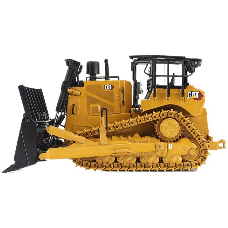 Máy ủi D8 hạng nặng với gầu cạp 1:50 Mô hình hợp kim đúc 85758
