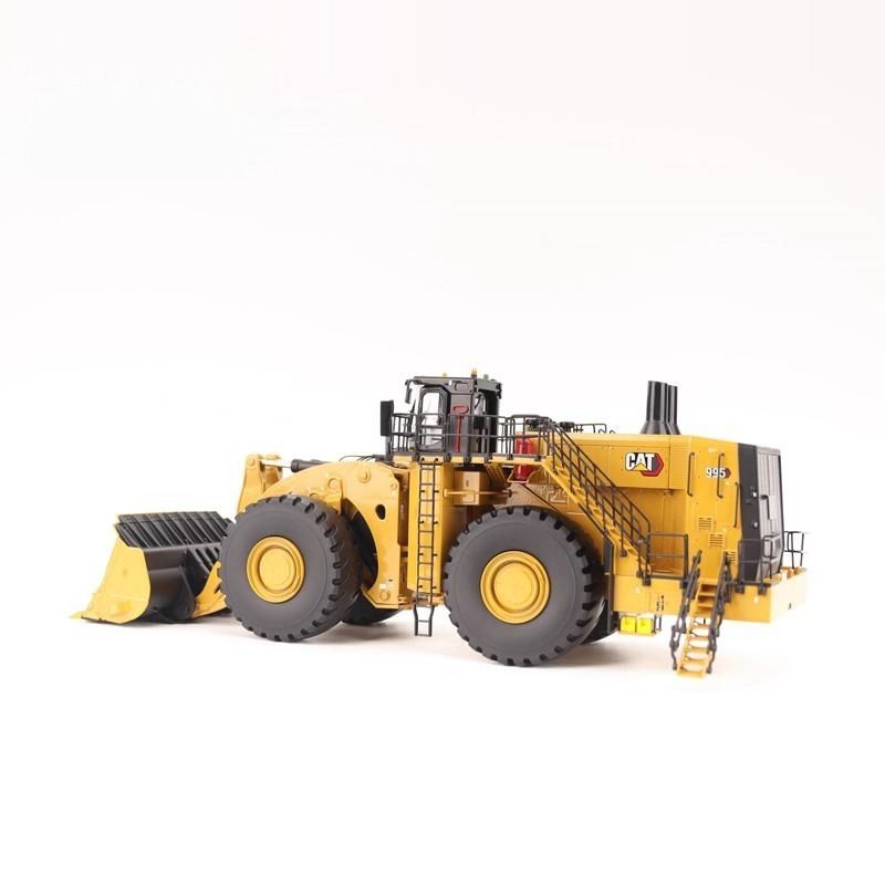 Diecast Masters 995 Xe xúc lật mô hình tỷ lệ 1:50, xe công trình đồ chơi kỹ thuật 85716