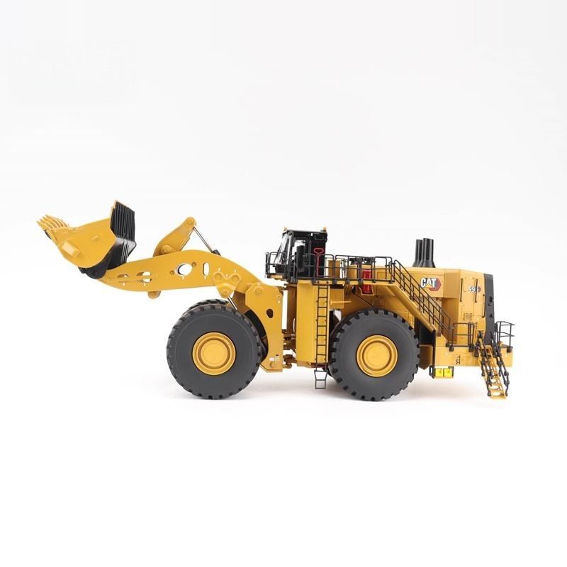 Diecast Masters 995 Xe xúc lật mô hình tỷ lệ 1:50, xe công trình đồ chơi kỹ thuật 85716