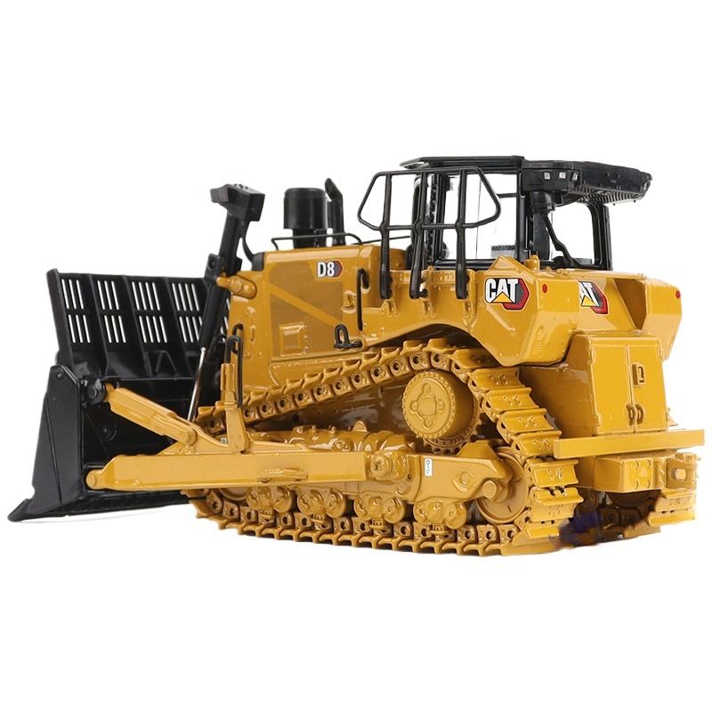 Mô hình máy ủi xích hạng nặng Diecast Masters tỷ lệ 1:50, máy xử lý phế liệu 85758