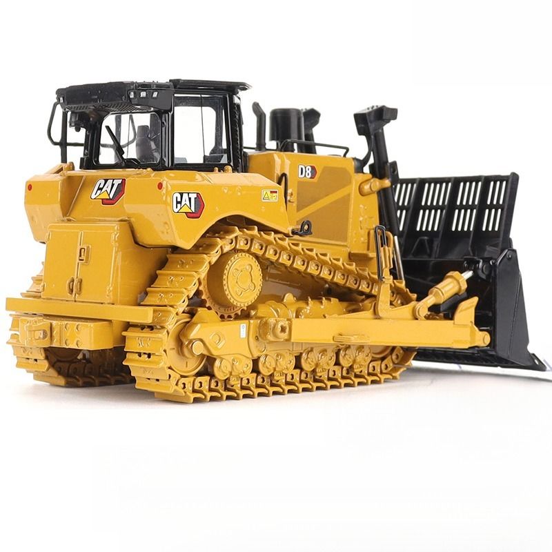 Mô hình máy ủi xích hạng nặng Diecast Masters tỷ lệ 1:50, máy xử lý phế liệu 85758