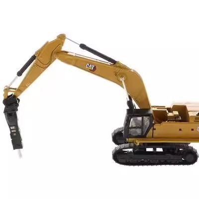 DM 1/87 Scale Heavy Excavator Demolition Hammer Grapple Attachment Set Model 85688 Thiết bị gắn máy khoan nặng