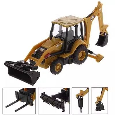 Mô hình xe công trình bằng hợp kim Diecast Masters 1/64 Xe xúc lật 85765