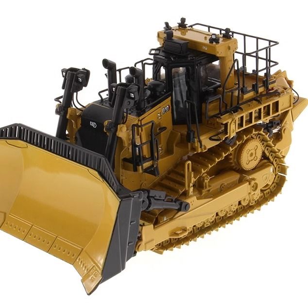 Mô hình xe ủi đất DM 1/50, xe xúc lật hợp kim 85711, đồ chơi đúc khuôn sưu tầm