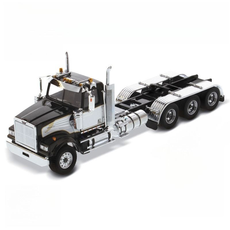 DM Western Star 4900 SF Day Cab Truck 1:50 Scale Model 71066 Tấm đúc sưu tập