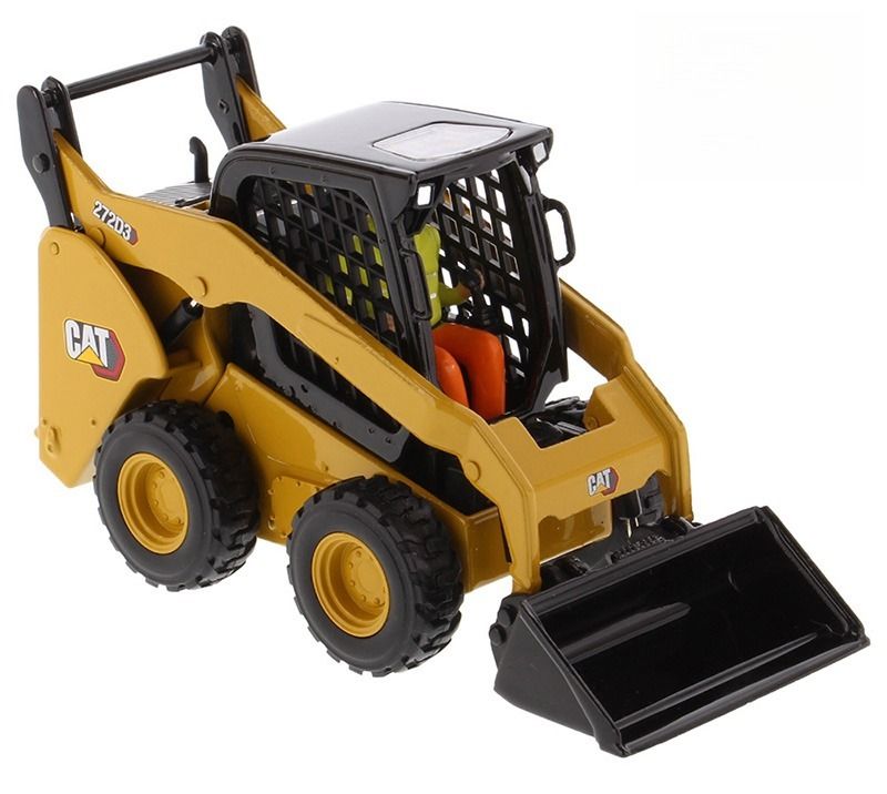 DM 1/32 Scale Compact Track Loader Alloy Skid Steer Model 85678 Xe xây dựng